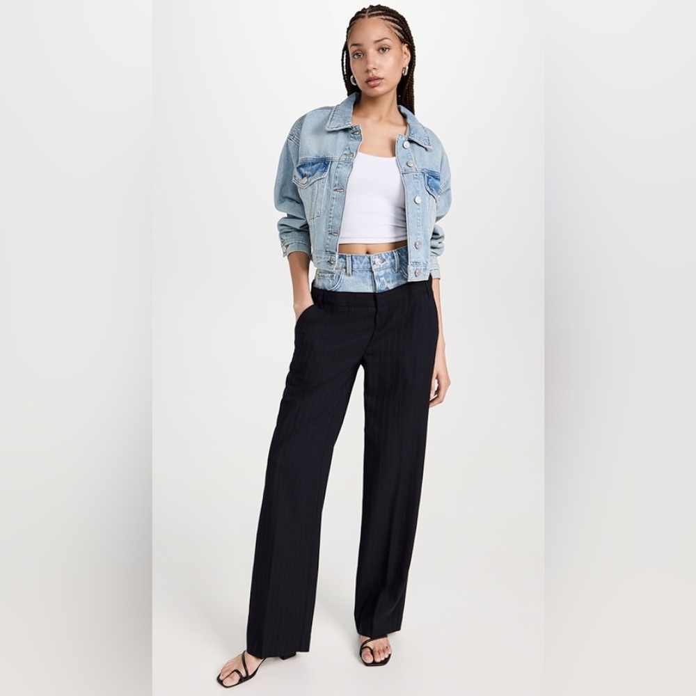 Frame Mixed Media Trouser